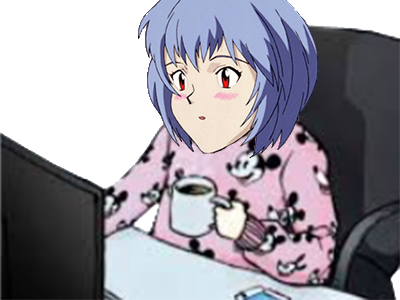 kikoojap rei ordi kek avenoel tasse pyj evangelion kheyayanami00 ayanami ordinateur