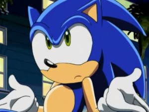 Sticker sonic x etonnement risitas par Palkia