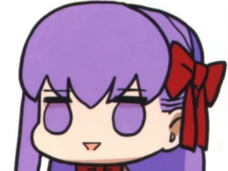 Sticker sakura chibi fate risitas par reFateGrandOrder