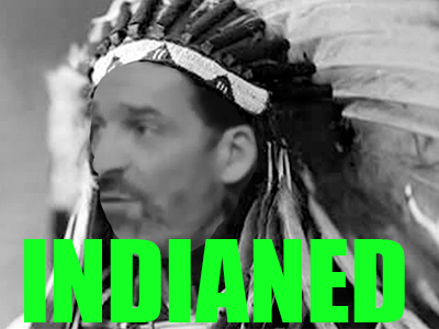 Sticker indien jaune indianed risitas gilets par celestin9000