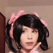 cosplay nyan gif nyx kikoojap huh