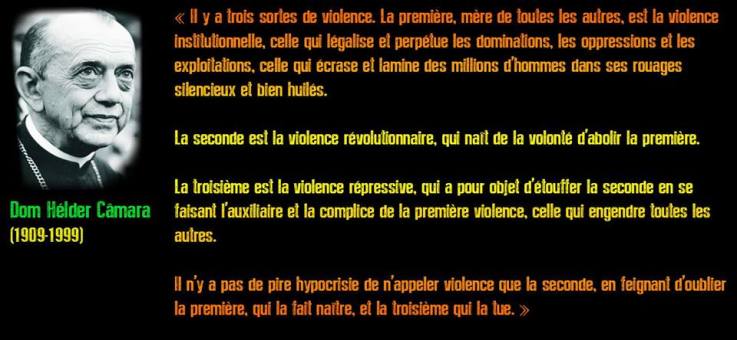 risitas dom revolution violence helder camara