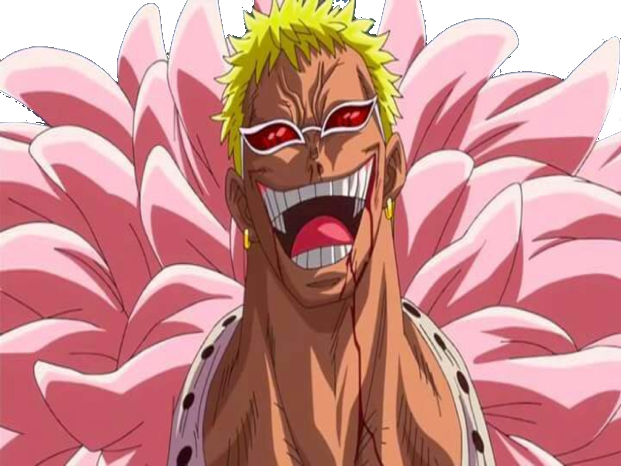 Sticker de Eaque sur piece one kikoojap doflamingo