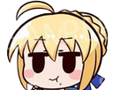 Sticker kikoojap fate grand chibi order par reFateGrandOrder