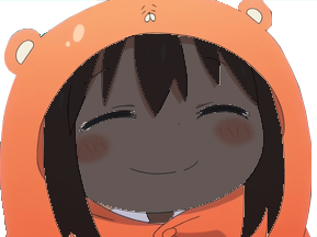 Sticker umarunoir other noir umaru par catchthedrift