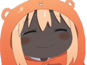 Sticker noir other umaru umarunoir par catchthedrift