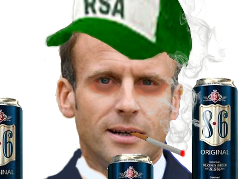 manu defonce politique politic foncede other rsa macron clope macaron