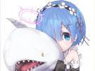 rem-rezero-baleine-kikoojap-calin-blanche
