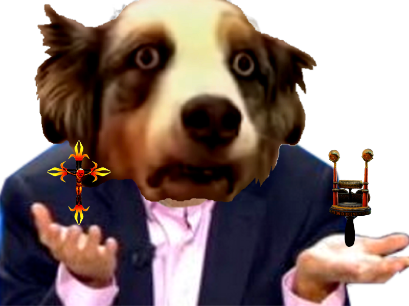 chien louche fou dog potestaquisiteur bizarre transcendence risitas toutou