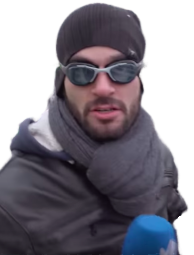 vincent manif er pour lunettes bonnet masque politic lapierre vince tous journaliste medias