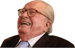 lepen marie jean rire