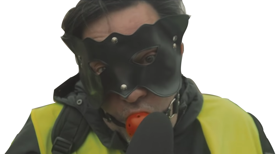 gilet bdsm politic jaune