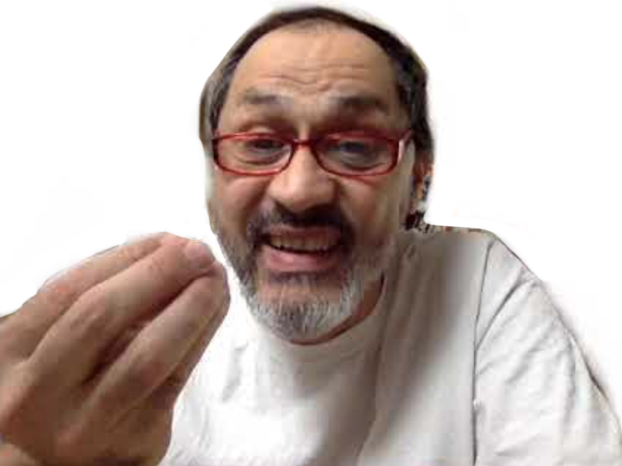 rire enerve agressif rage haine delire parano dingue furieux juif ahmed moualek rigole dissident violent fou