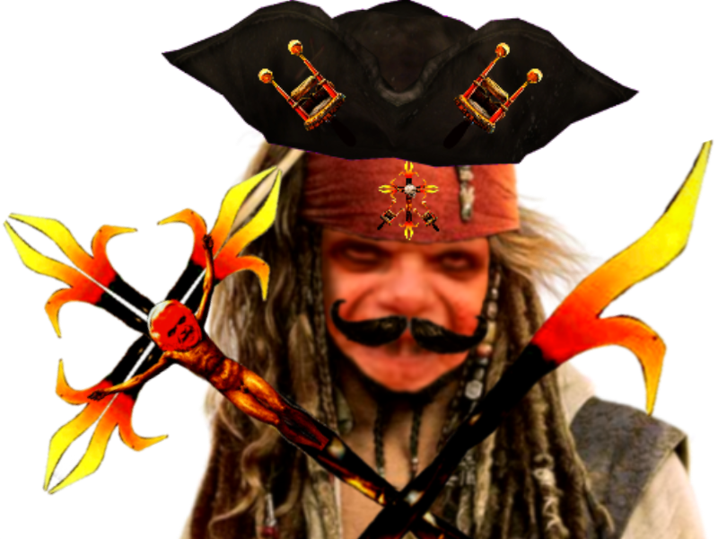 captain captaincharly pirate jack barbechien pape risitas tison