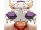 casque manga masque risitas miroir loup