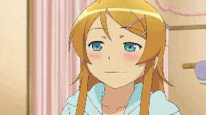 pouki kikoojap waifu anime oreimo gif kirino tasty