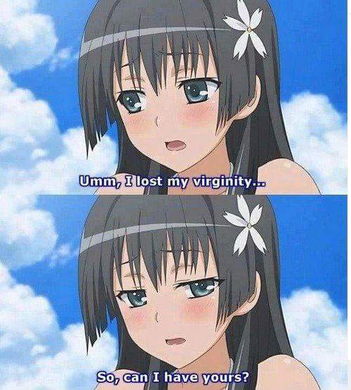 pouki lost anime meme virginity kikoojap