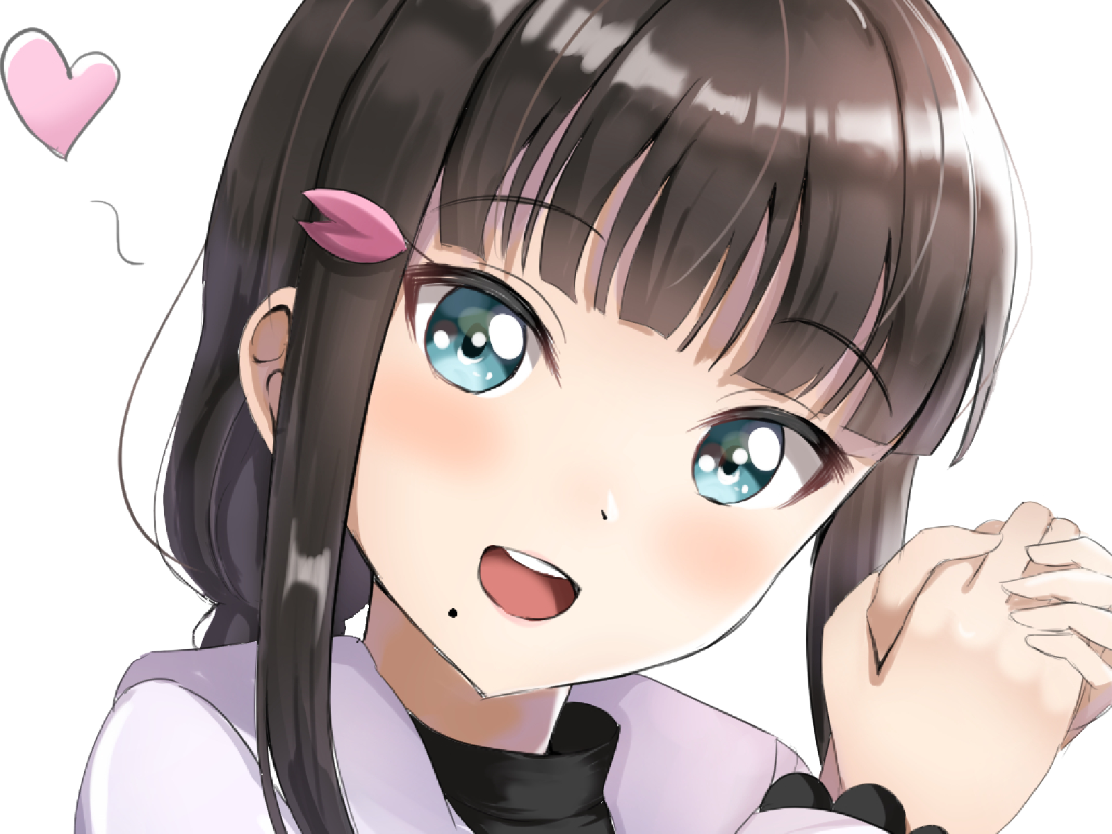 sticker sourire coeur kikoojap contente emyjvc