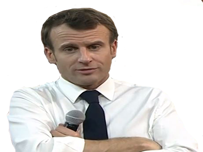 Sticker risitas toi macron et par celestin9000