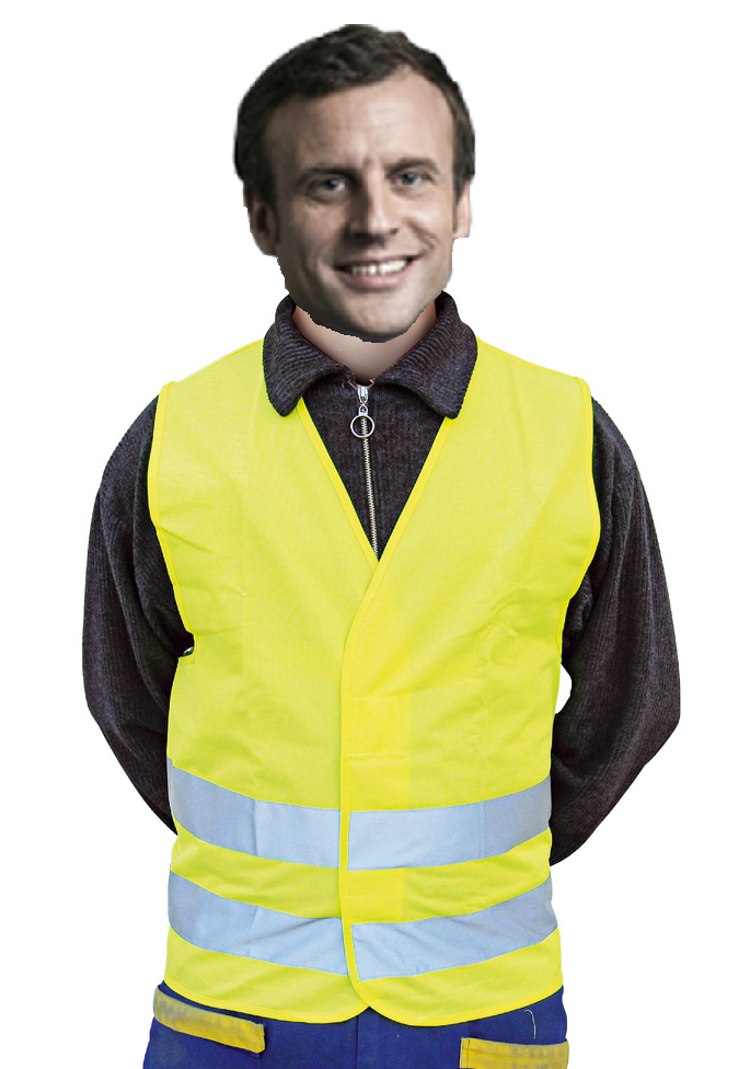 politic macron gilet jaune