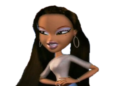 maquillage malefique smile brune vilaine sourire lips girl fille yasmin cute other bratz