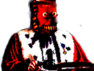 Sticker creepy risitas immondice par Jzuo