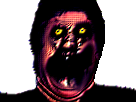 Sticker creepy immondice risitas par Jzuo