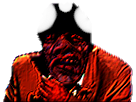 Sticker immondice risitas creepy par Jzuo