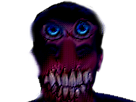 Sticker creepy immondice risitas par Jzuo