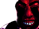 Sticker creepy immondice risitas par Jzuo