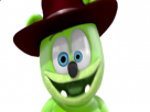 ours gummy chapeau risitas vert bear atome