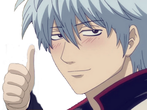 kikoojap gintama sakata pouce gintoki