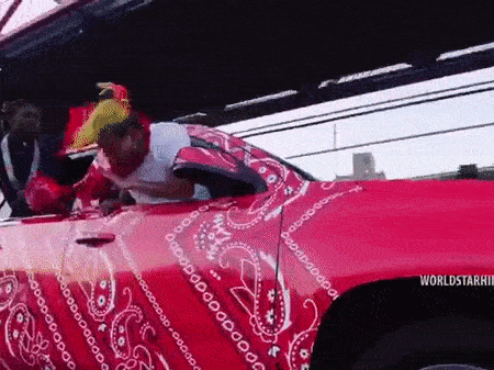 rap gif 6ix9ine cheveux ciel americain en bleu 69 rose kooda usa us arc