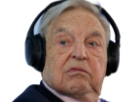 financier-soros-milliardaire-casque-schwartz-dingue-sataniste-mechant-musique-avenoel-franc-tare-juif-george-macon-pedo-vieux-ecouteur-gyrgy-illuminati