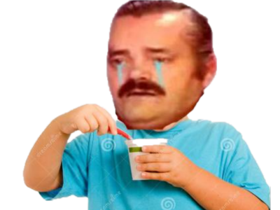 yaourt risitas pleure larme