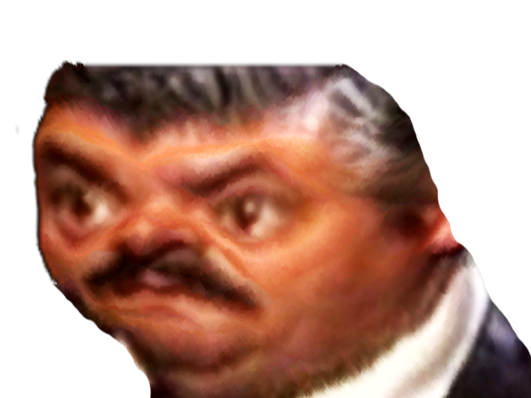 risitas yeux deforme