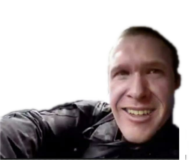 politic attentat brenton heros mosquee supremaciste christchurch sourire blanc