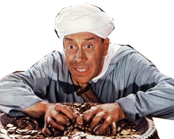 ali voleur arabe or other argent juif baba fernandel