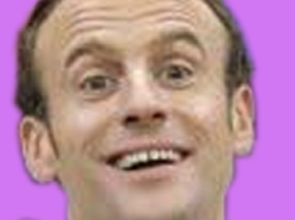 ecarte dents macron idiot ahuri rose lrem politic