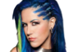 gluz gothique canon beaute meuf jolie belle the fille alissa chanteuse agonist white nana arch femme enemy