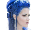chanteuse gluz the fille arch jolie gothique beaute nana agonist white enemy canon femme meuf alissa belle