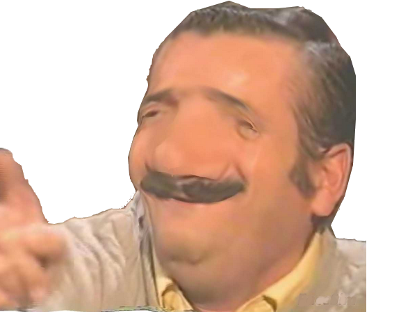 Sticker risitas doigt rire ahahahaha par MarchandDeTapis