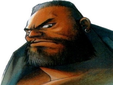 black other ffvii barret