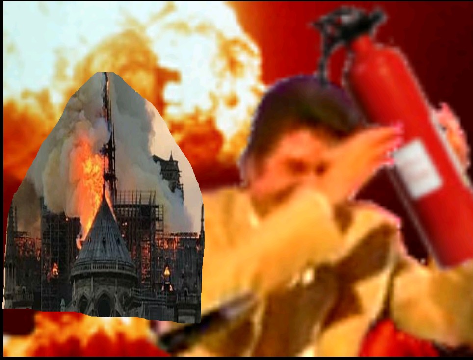 atome notre incendie jesus risitas paris dame extincteur