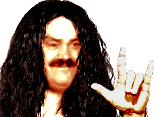 cheveux longs metalleux risitas