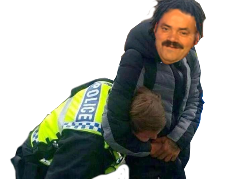 police pls risitas victime racaille chance