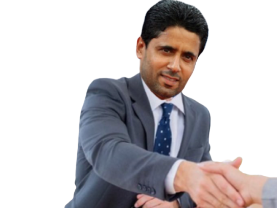 bienvenue paris sg serrage blesse khelaifi el psg nasser main de jvc