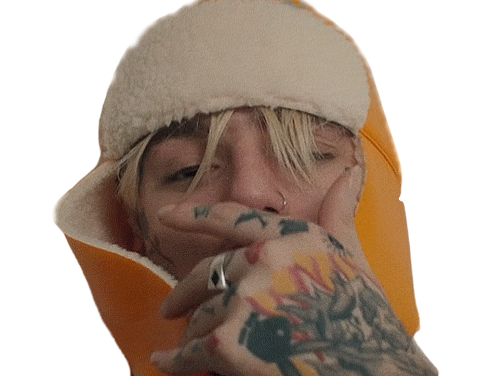 Sticker rap rappeur peep us lil musique other par Losy
