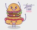 fast-fastfood-nourriture-dog-burger-hamburger-mignon-kawai-food-hotdog-hot