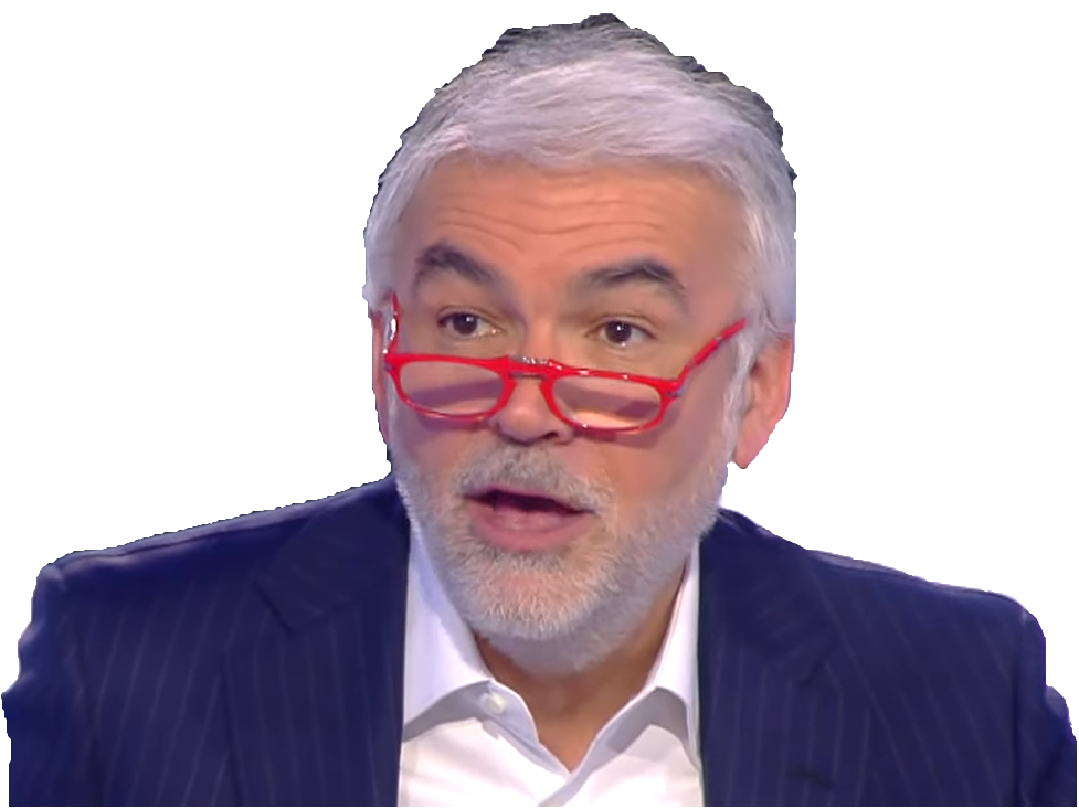 choque lunette surpris praud pro tele pascal costume choc serieux risitas